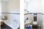 3 Zimmer Erdgeschosswohnung: Hier stehen Exklusivität und Privatsphäre im Vordergrund! - Bad mit Wanne und separates Gäste-WC