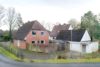 Scheeßel / Jeersdorf: Gemütliches Einfamilienhaus für Sie und Ihre Familie - Blick aus Westen mit Garage