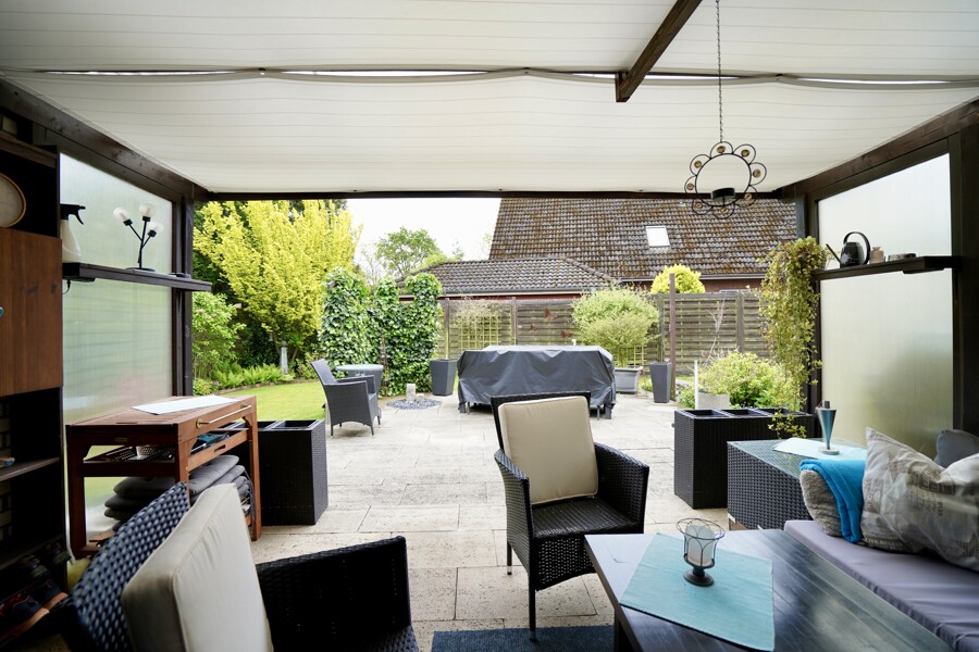 überdachte Terrasse