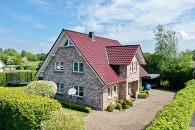 Verkauft! Exquisites Einfamilienhaus mit Doppelcarport und großem Garten, 27386 Brockel, Einfamilienhaus