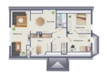 Dachgeschoss - Charmantes Einfamilienhaus mit Einliegerwohnung und Nebengebäude