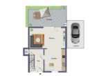 Scheeßel: Schöne 4-Zimmerwohnung mit Terrasse und 2 Balkonen - Erdgeschoss