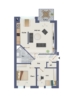 Obergeschoss - Gepflegte 3-Zimmer-Wohnung im 1. Obergeschoss mit Balkon