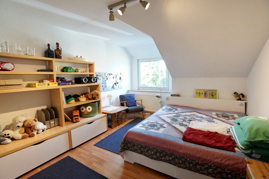 Schlafzimmer 2 - linke Doppelhaushälfte