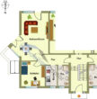 Sittensen: Renovierte 2-Zimmer-Wohnung im Erdgeschoss mit Terrasse - Erdgeschoss