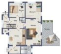 Erdgeschoss - 3-Zimmer-Erdgeschosswohnung in gepflegtem Mehrfamilienhaus