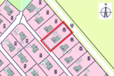 Lageplan - Baugrundstück im Ferienhausgebiet Fintel mit 835 m²