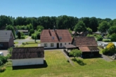 Hausansicht hinten - Großzügiges Wohnen auf dem Land – Hofstelle mit viel Charme und Potenzial
