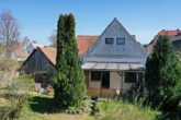 *Verkauft!* - Rotenburg: Sanierungsbedürftiges Wohnhaus bzw. Abrissobjekt - Blick auf die Terrasse